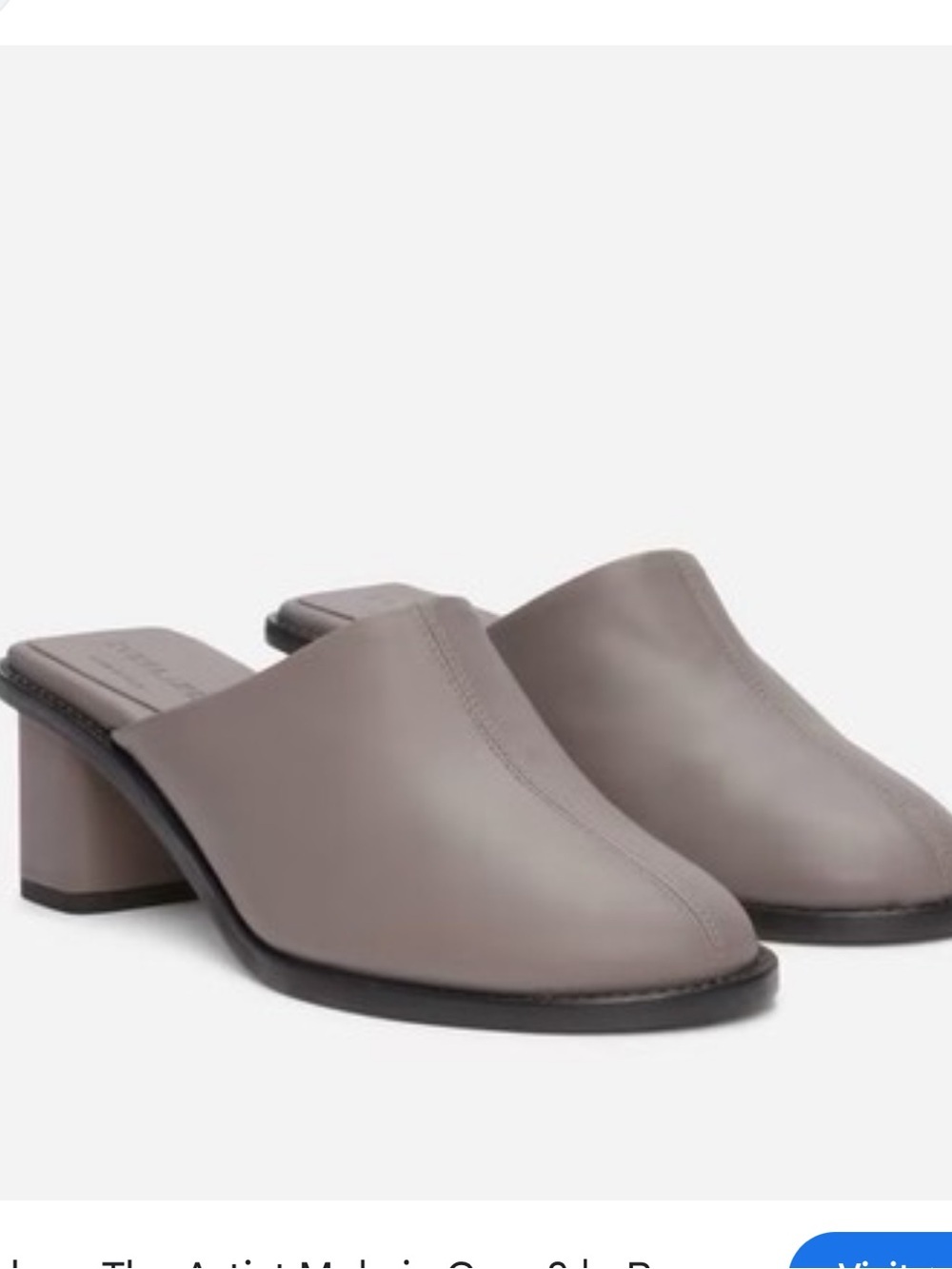 Everlane The Artist Mule in Gray size 7